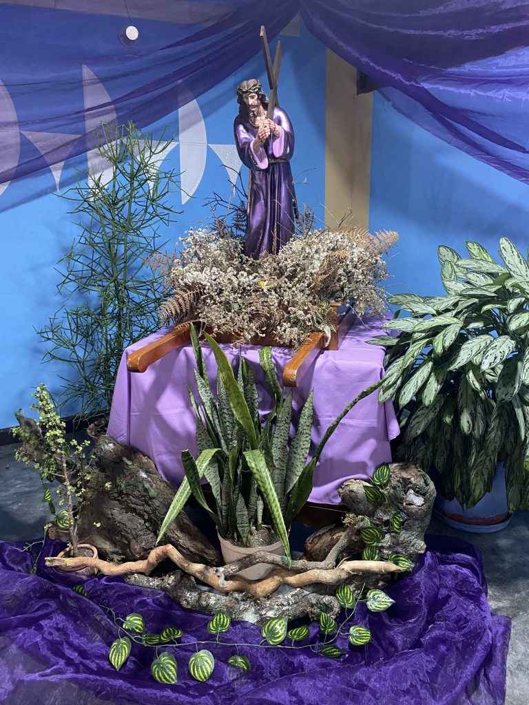 El Nazareno recorre los sectores de Zea en un emotivo encuentro de fe y sanación